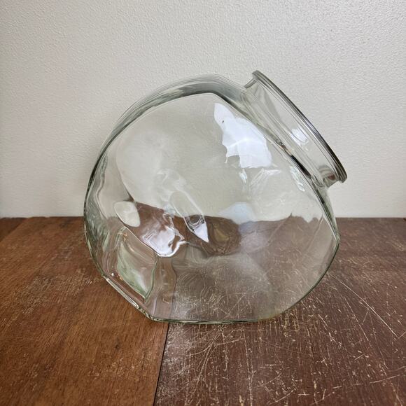 Vintage Pressed Glass General Store Candy Jar Counter Display‎ Container - Picture 1 of 8